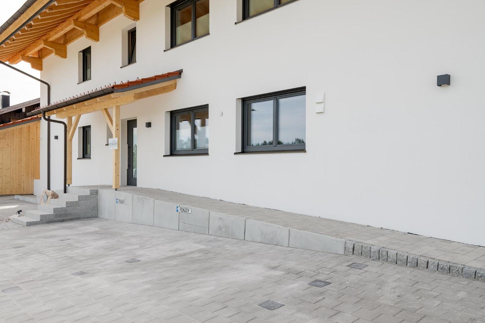 Fenjoy: Ferienapartment In Neubau / Balkon / Bbq Bernau am Chiemsee Exterior foto